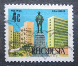 Poštová známka Rhodésia, Zimbabwe 1973 Pamätník v Salisbury Mi# 127
