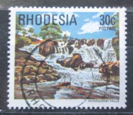 Poštová známka Rhodésia, Zimbabwe 1978 Vodopády Inyangombi Mi# 218
