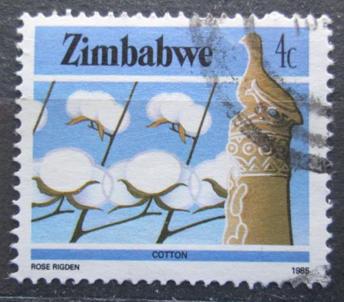 Potov znmka Zimbabwe 1985 Bavlna Mi# 311 A - zvi obrzok