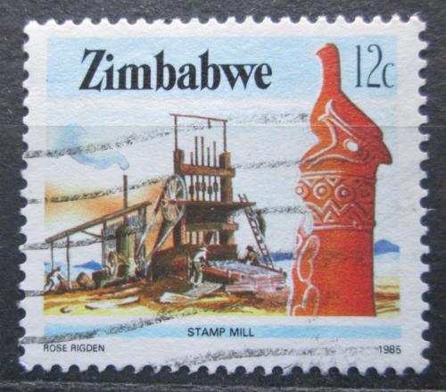 Potov znmka Zimbabwe 1985 Stoupa Mi# 315 A - zvi obrzok