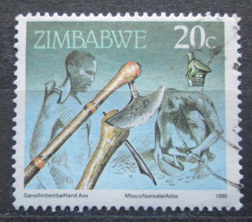 Poštová známka Zimbabwe 1990 Sekera Mi# 425