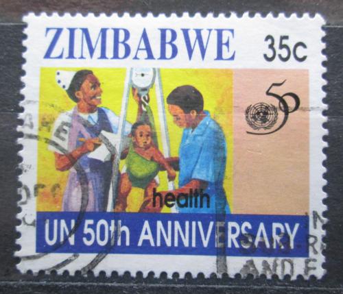 Poštová známka Zimbabwe 1995 OSN, 50. výroèie Mi# 564
