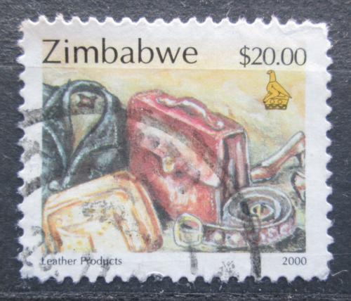Poštová známka Zimbabwe 2000 Výrobky z kùže Mi# 669