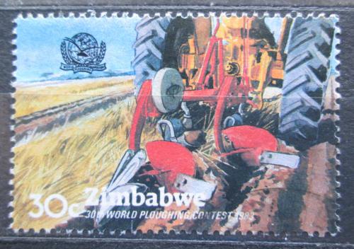 Potovn znmka Zimbabwe 1983 MS v orn Mi# 279