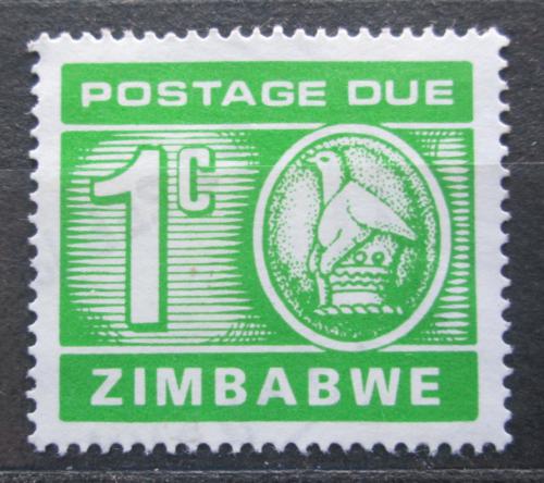 Potov znmka Zimbabwe 1980 Nominl, doplatn Mi# 16