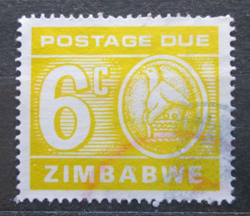 Potov znmka Zimbabwe 1980 Nominl, doplatn Mi# 19
