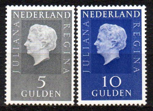 Poštové známky Holandsko 1970 Krá¾ovna Juliana Mi# 944-45 x Kat 15€
