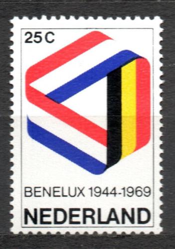 Poštová známka Holandsko 1969 BENELUX, 25. výroèie Mi# 926
