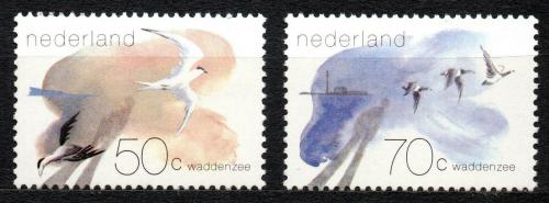Poštové známky Holandsko 1982 Vodní ptáci Mi# 1209-10