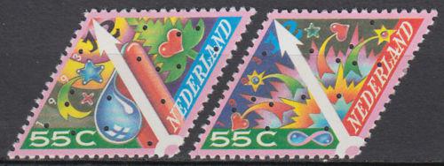 Poštové známky Holandsko 1993 Vianoce Mi# 1496-97