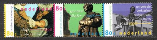 Poštové známky Holandsko 1998 Výroèí Mi# 1649-51 