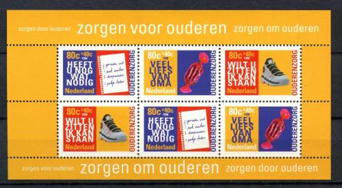 Poštové známky Holandsko 1998 Práce seniorù Mi# Block 55 Kat 7.50€