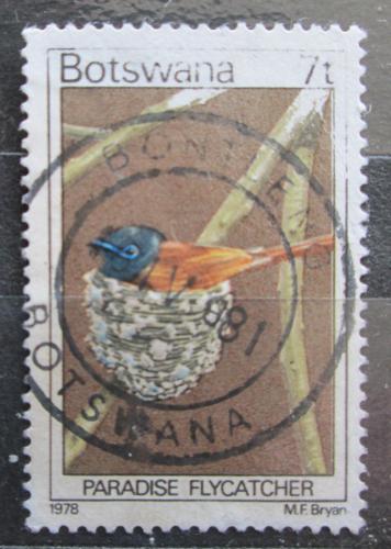 Poštová známka Botswana 1978 Lejskovec nádherný Mi# 203