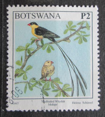 Poštová známka Botswana 1997 Vdovka královská Mi# 643