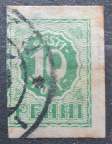 Poštová známka Estónsko 1919 Nominálna hodnota Mi# 8
