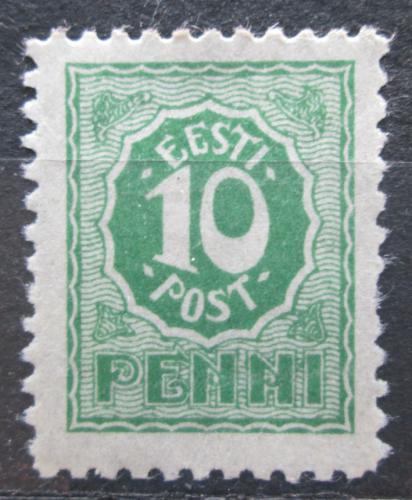 Poštová známka Estónsko 1919 Nominálna hodnota Mi# 7