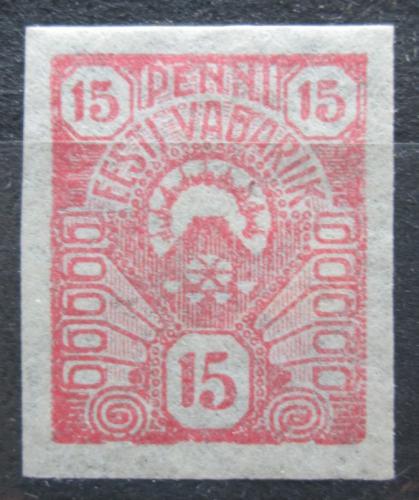Poštová známka Estónsko 1919 Slunce Mi# 9