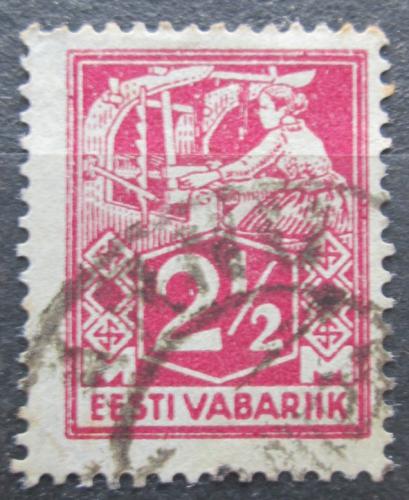 Poštová známka Estónsko 1922 Tkadlena Mi# 35 A