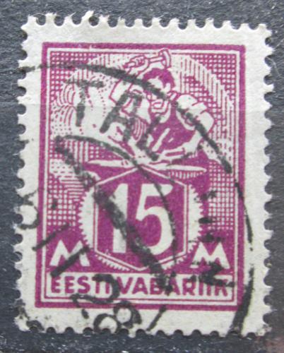 Poštová známka Estónsko 1925 Kováø Mi# 58