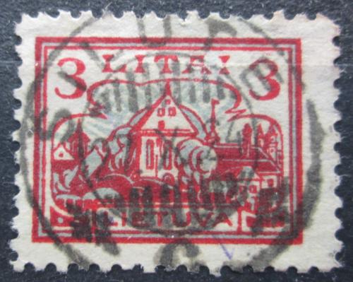 Poštovní známka Litva 1923 Kostel sv. Jiøí v Kaunas Mi# 194