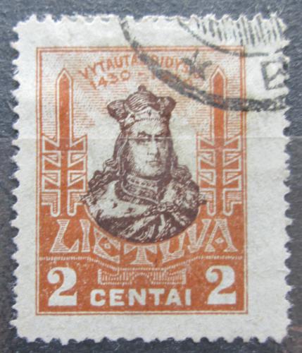 Poštová známka Litva 1930 Kníže Vytautás Mi# 293