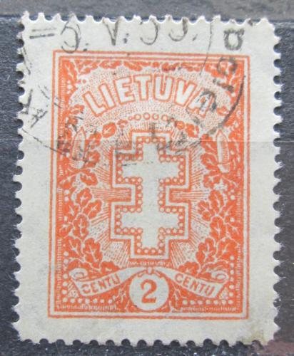 Poštová známka Litva 1933 Dvojtý køíž Mi# 380 Kat 8€