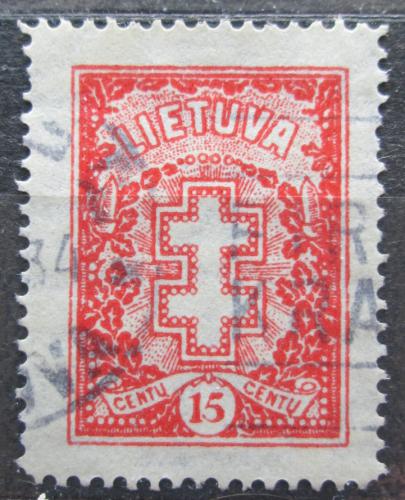 Poštová známka Litva 1933 Dvojtý køíž Mi# 382 Kat 6€
