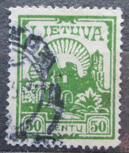 Poštovní známka Litva 1933 Ruiny hradu Kaunas Mi# 383 Kat 12€