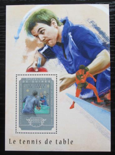 Poštová známka Guinea 2014 Stolný tenis Mi# Block 2471 Kat 16€ 