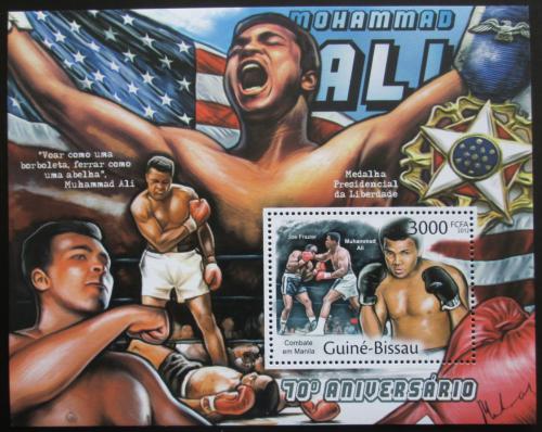 Poštová známka Guinea-Bissau 2012 Muhammad Ali, box Mi# Block 1031 Kat 12€