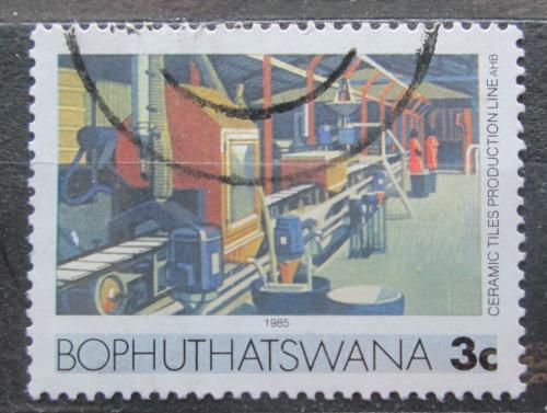 Poštová známka Bophuthatswana, JAR 1985 Výroba obkladaèek Mi# 150
