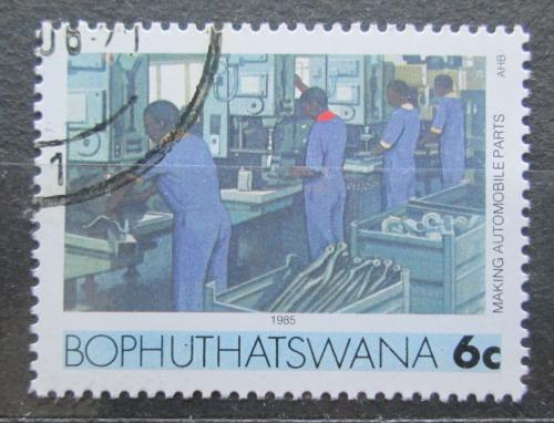 Poštová známka Bophuthatswana, JAR 1985 Výroba autodílù Mi# 153