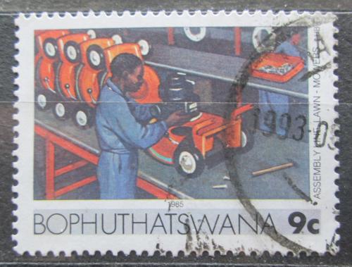 Poštová známka Bophuthatswana, JAR 1985 Výroba žacích strojù Mi# 156 