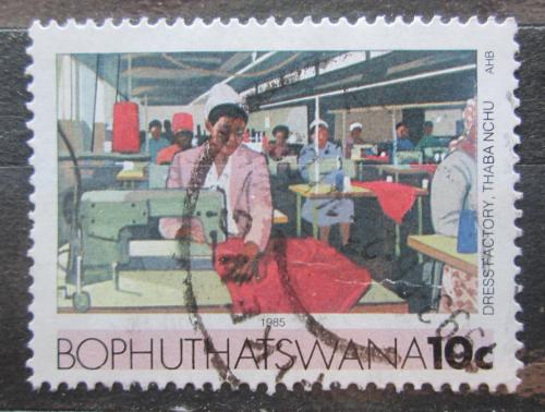 Poštová známka Bophuthatswana, JAR 1985 Výroba odìvù Mi# 157 