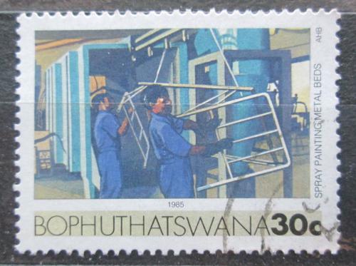 Poštová známka Bophuthatswana, JAR 1985 Výroba nábytku Mi# 161