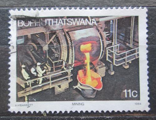 Poštová známka Bophuthatswana, JAR 1984 Tavení kovu Mi# 124