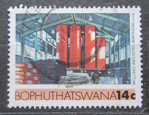 Poštová známka Bophuthatswana, JAR 1986 Zpracování obilnin Mi# 169