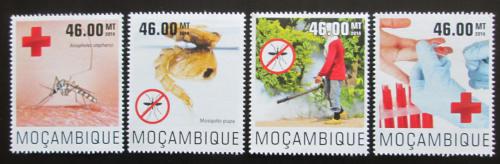 Potov znmky Mozambik 2014 Boj proti malrii Mi# 7635-38 Kat 10