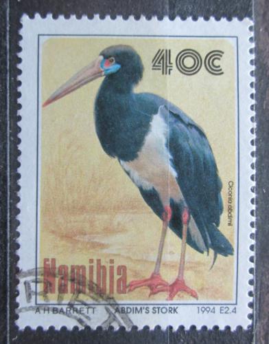 Poštová známka Namíbia 1994 Bocian simbil Mi# 777