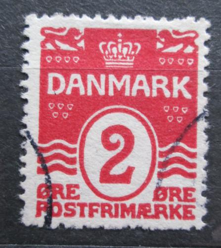 Poštová známka Dánsko 1917 Nominálna hodnota Mi# 43 B Kat 10€