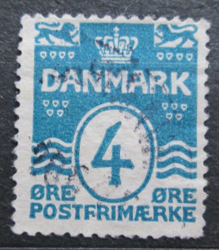 Poštová známka Dánsko 1917 Nominálna hodnota Mi# 45 B Kat 22€