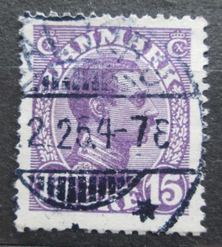 Poštová známka Dánsko 1913 Krá¾ Kristián X. Mi# 69 b
