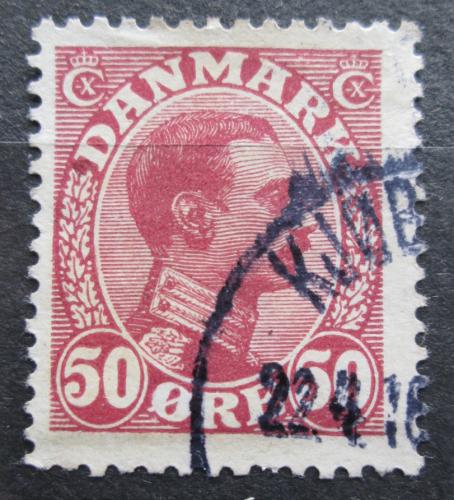 Poštová známka Dánsko 1913 Krá¾ Kristián X. Mi# 73