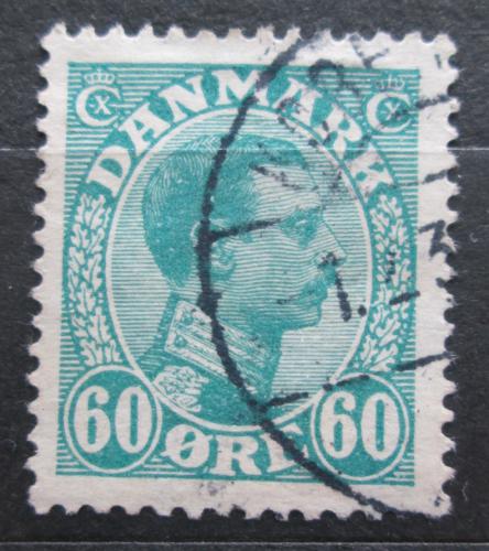 Poštová známka Dánsko 1921 Krá¾ Kristián X. Mi# 127