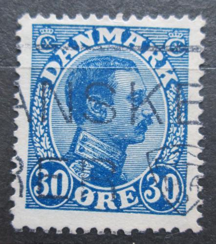 Poštová známka Dánsko 1925 Krá¾ Kristián X. Mi# 148