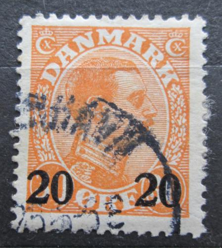 Poštová známka Dánsko 1926 Krá¾ Kristián X. pretlaè Mi# 151 Kat 8€