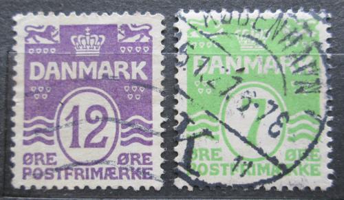 Poštové známky Dánsko 1926 Nominálna hodnota Mi# 166-67 Kat 8€