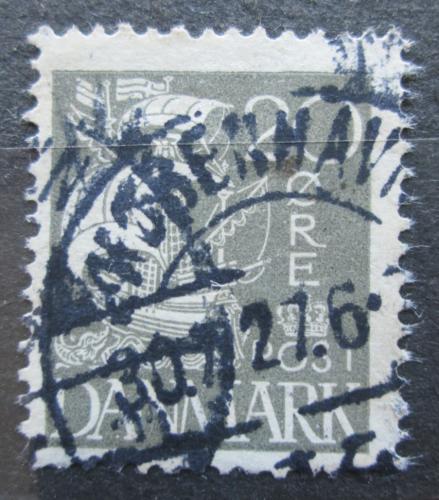 Poštová známka Dánsko 1927 Karavela Mi# 169