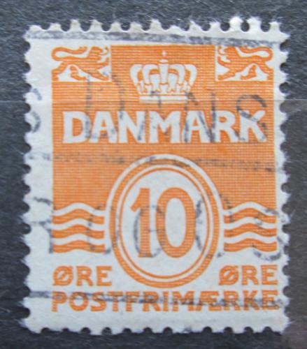 Poštová známka Dánsko 1933 Nominálna hodnota Mi# 201 II 