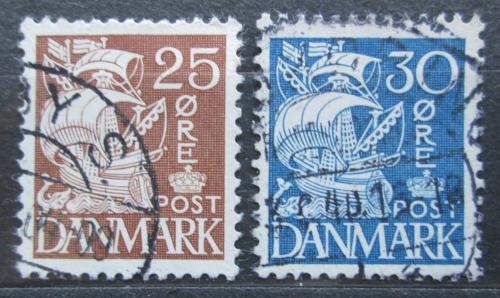Poštové známky Dánsko 1934 Karavela Mi# 208-09 I